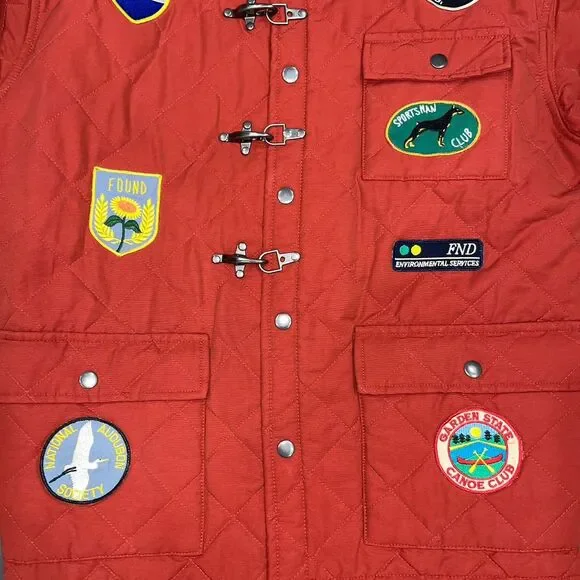 FOUND By Anthropology Farmstead Quilt Patch Jacket Sz M - Picture 8 of 14